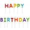 AMSCAN CA Cake Supplies Happy Birthday Cake Pick Candles, 2 1/4 Inches, 13 Count 192937340622