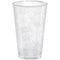 AMSCAN CA Christmas Snowy Iridescent Plastic Cups, 16 oz, 26 Count 192937357514