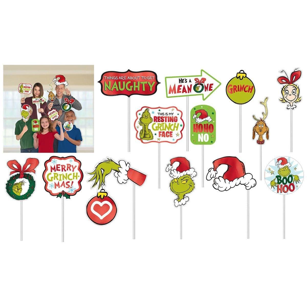 Buy Christmas The Grinch Photo Prop sold at Party Expert