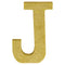Buy Decorations Gold Glitter Letter - J sold at Party Expert