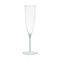 AMSCAN CA Disposable-Plasticware Premium Quality Clear Plastic Champagne Flutes, 5 Oz, 20 Count 192937313619