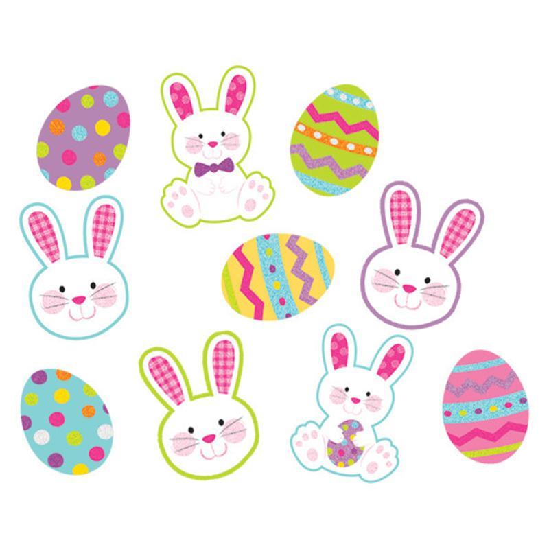 Hello Bunny - Cutouts 10 Per Package – Party Expert