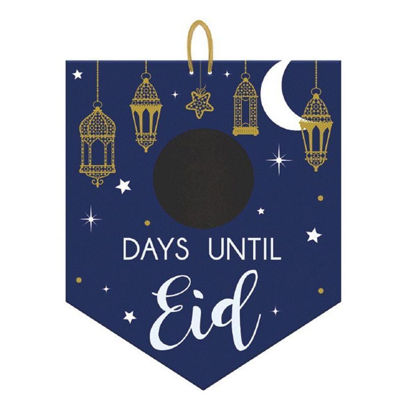 Buy Eid Eid Celebration - Day Until Eid Sign sold at Party Expert