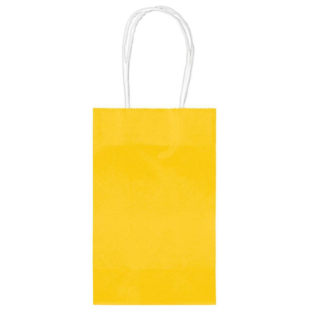 Buy Gift Wrap & Bags Paper Gift Bags - Yellow 10/pkg sold at Party Expert