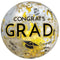 AMSCAN CA Graduation Graduation Inflatable Ball with Confetti, 16 Inches, 1 Count 192937369746