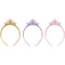 AMSCAN CA Kids Birthday Disney Once Upon a Time Plastic Tiaras,  6 1/4 x 5 1/2 Inches, 8 Count