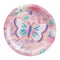 Buy Kids Birthday Flutter Party Dessert Plates, 7 inches, 8 Count sold at Party Expert