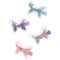 AMSCAN CA Kids Birthday Flutter Party Hair Clips, 4 Count