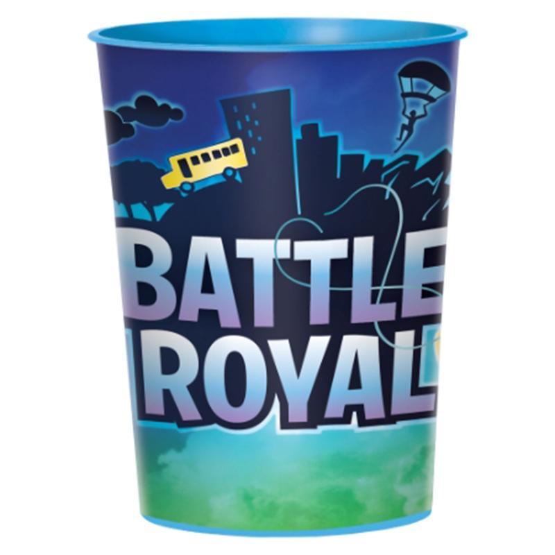 Buy Kids Birthday Fortnite Battle Royal plastic favor cup sold at Party Expert