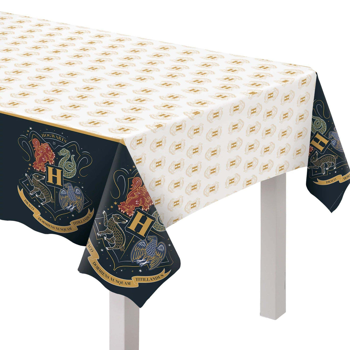 AMSCAN CA Kids Birthday Harry Potter Rectangular Plastic Table Cover, 1 Count