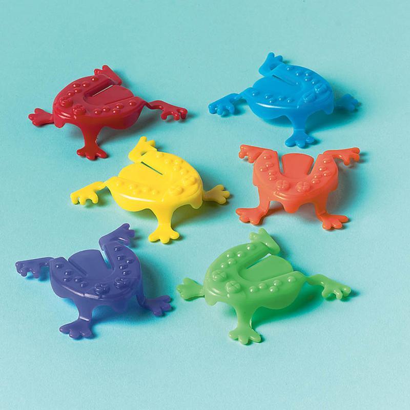 Buy Kids Birthday Jumping frogs, 12 per package sold at Party Expert