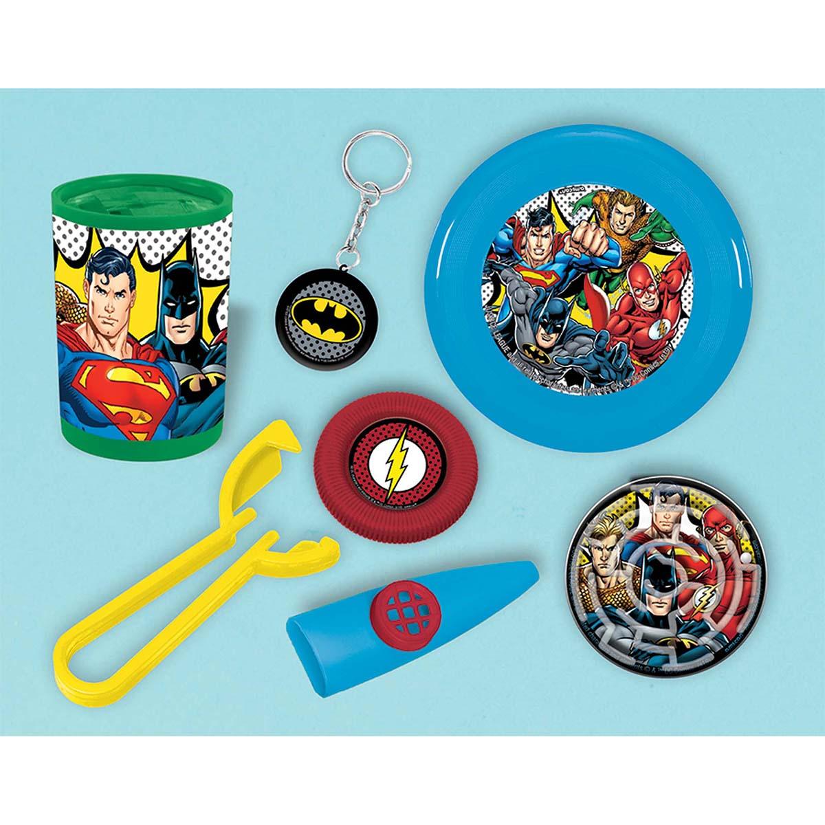 Buy Kids Birthday Justice League mega favor pack, 48 per package sold at Party Expert