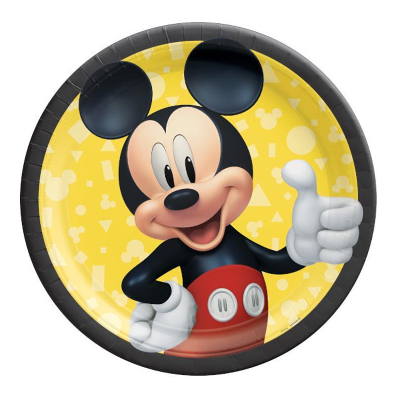 Mickey Mouse Forever Paper Plates 9 Inches | Party Supplies – Party Expert