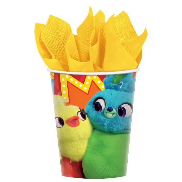 Buy Kids Birthday Toy Story 4 paper cups 9 ounces, 8 per package sold at Party Expert