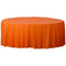 Buy plasticware Orange Peel Plastic Round Tablecover sold at Party Expert