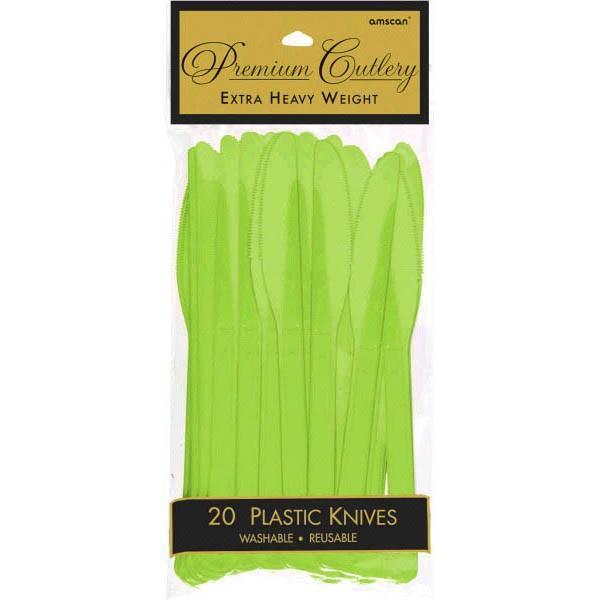 Buy Plasticware Plastic Knives - Kiwi 20/pkg. sold at Party Expert