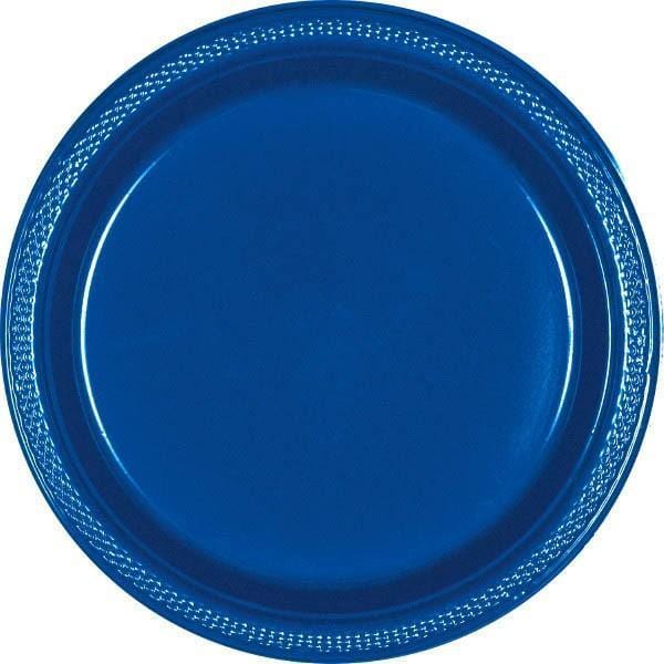 Buy Plasticware Plastic Plates - Royal Blue 10.25 in. 20/pkg sold at Party Expert