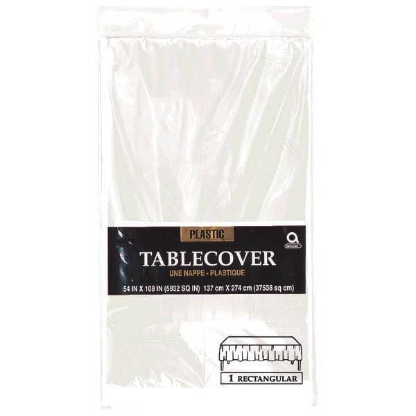 Buy Plasticware Plastic Tablecover - Clear sold at Party Expert