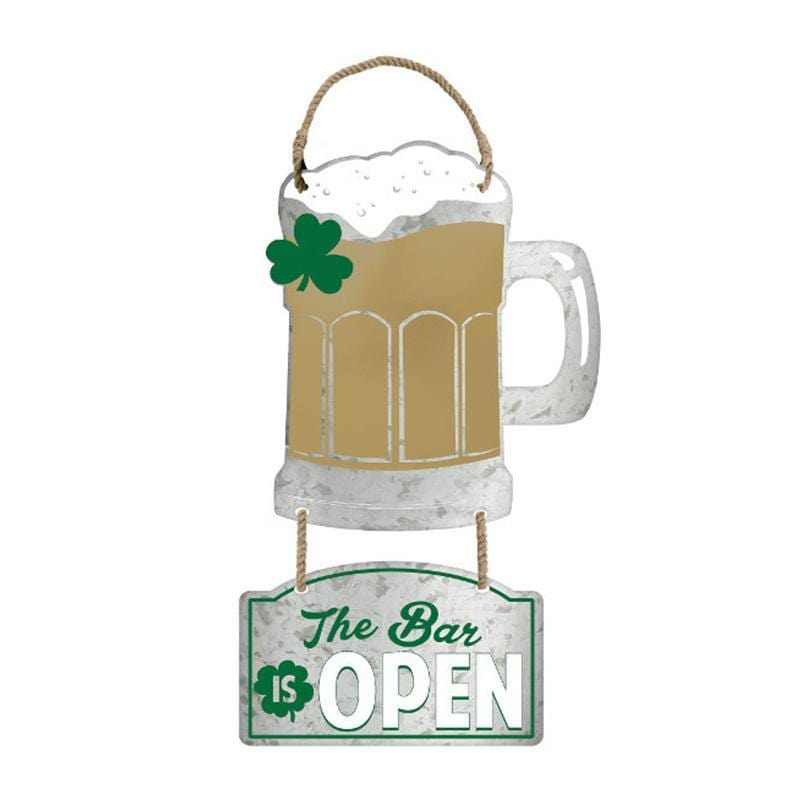 Buy St-Patrick St-Patrick - Bar Is Open Sign sold at Party Expert