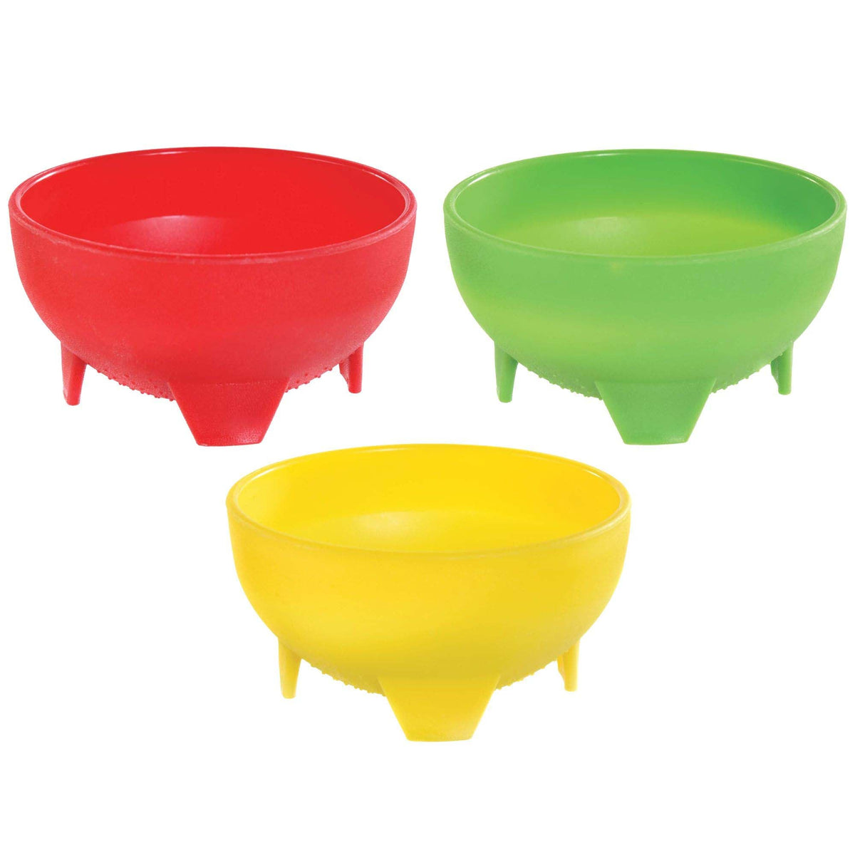 AMSCAN CA Theme Party Fiesta Salsa Bowls, 3 Count