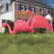 Buy Theme Party Plastic Flamingo Yard Stakes 24 Inches, 2 per Package sold at Party Expert