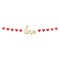 AMSCAN CA Valentine's Day Balloon Love Banner Kit, 192 Inches, 1 Count