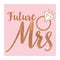 Buy Wedding Blush Wedding - Beverage Napkins 16/pkg - Future Mrs sold at Party Expert