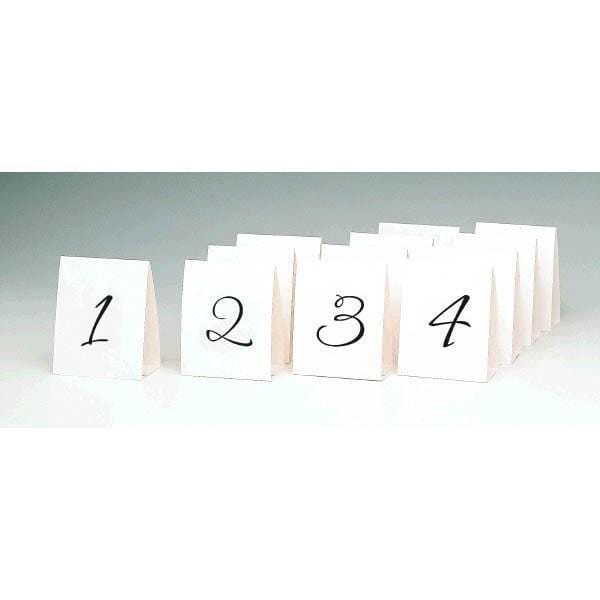 Buy Wedding Table Numbers - 1 To 12 sold at Party Expert