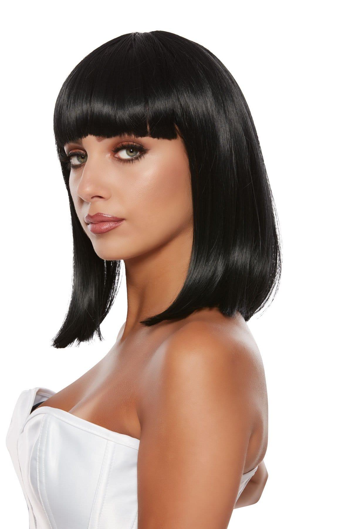 Black Kendall Mid length Wig for Women Party Expert