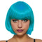 Buy Costume Accessories Teal Daisy wig for women sold at Party Expert
