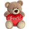 Aurora World Valentine's Day "Love" Plush Teddy Bear, 15 Inches, 1 Count 092943771659