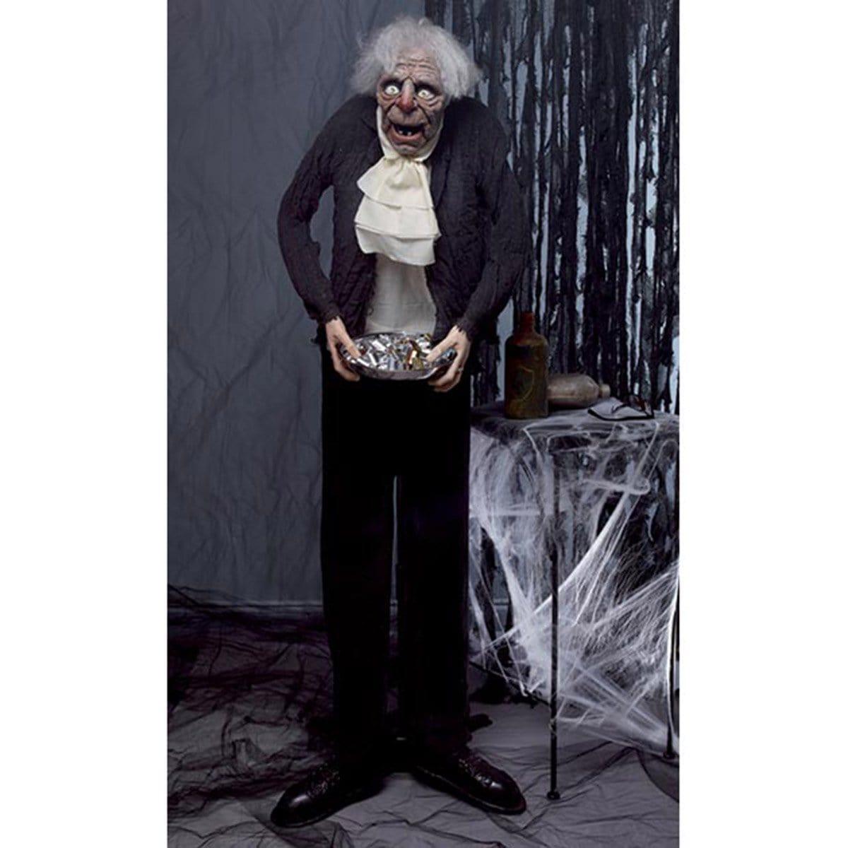 Buy Halloween Scary Butler with LED Eyes Animatronic sold at Party Expert