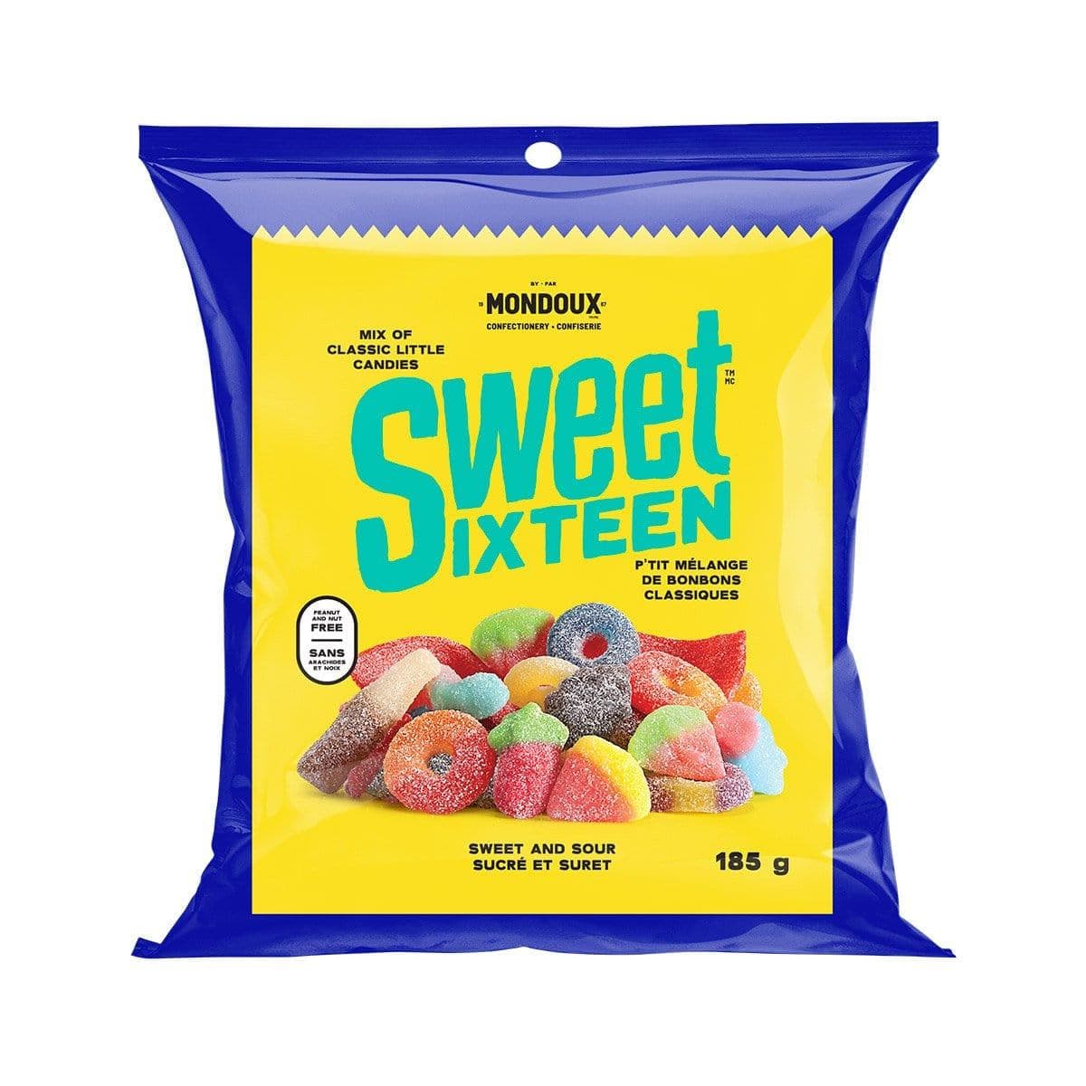 Buy Candy Sweet Sixteen - Sweet Sour 185g sold at Party Expert