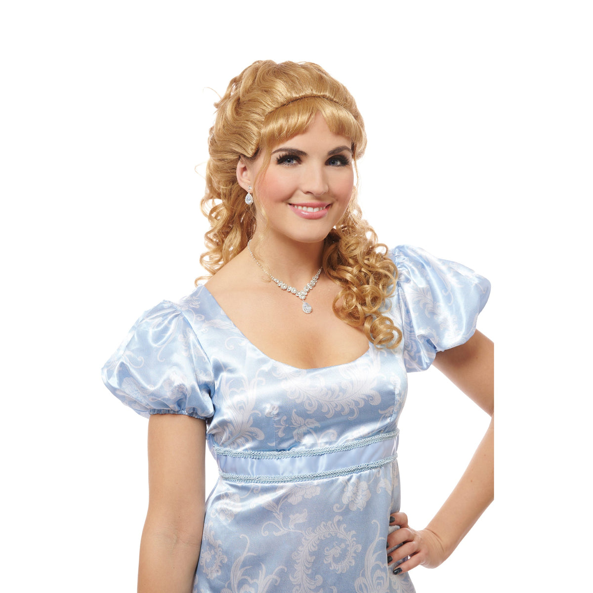 COSTUME CULTURE BY FRANCO Costume Accessories Regency Duchess Wig for Adults, Bridgerton 091346249987