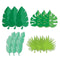 Buy 1st Birthday Safari Animals Leaf Cutouts, 12 Count sold at Party Expert