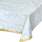 Buy Baby Shower Oh Baby Marble Blue Tablecover sold at Party Expert