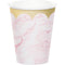 Buy Baby Shower Oh Baby Marble Pink Cups, 9 oz., 8 Count sold at Party Expert