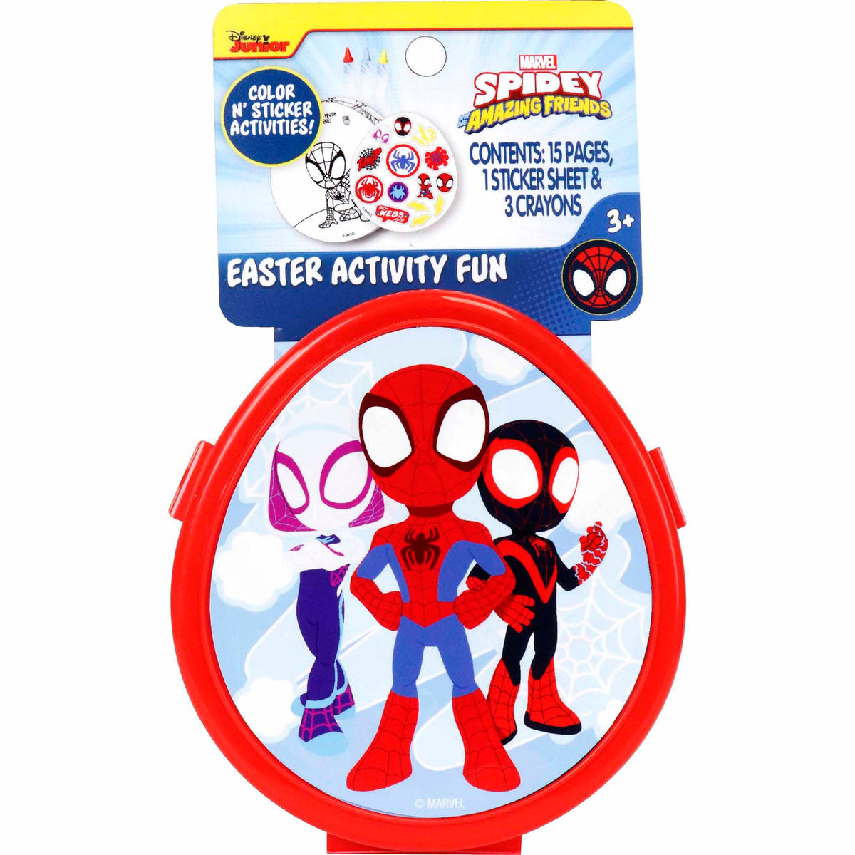 DANAWARES Easter Marvel Spider-Man Easter Activity Fun, 1 Count 029116608580