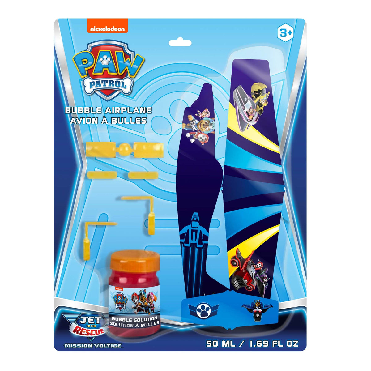 DANAWARES Paw Patrol Bubble Airplane, 50 ml, 1 Count