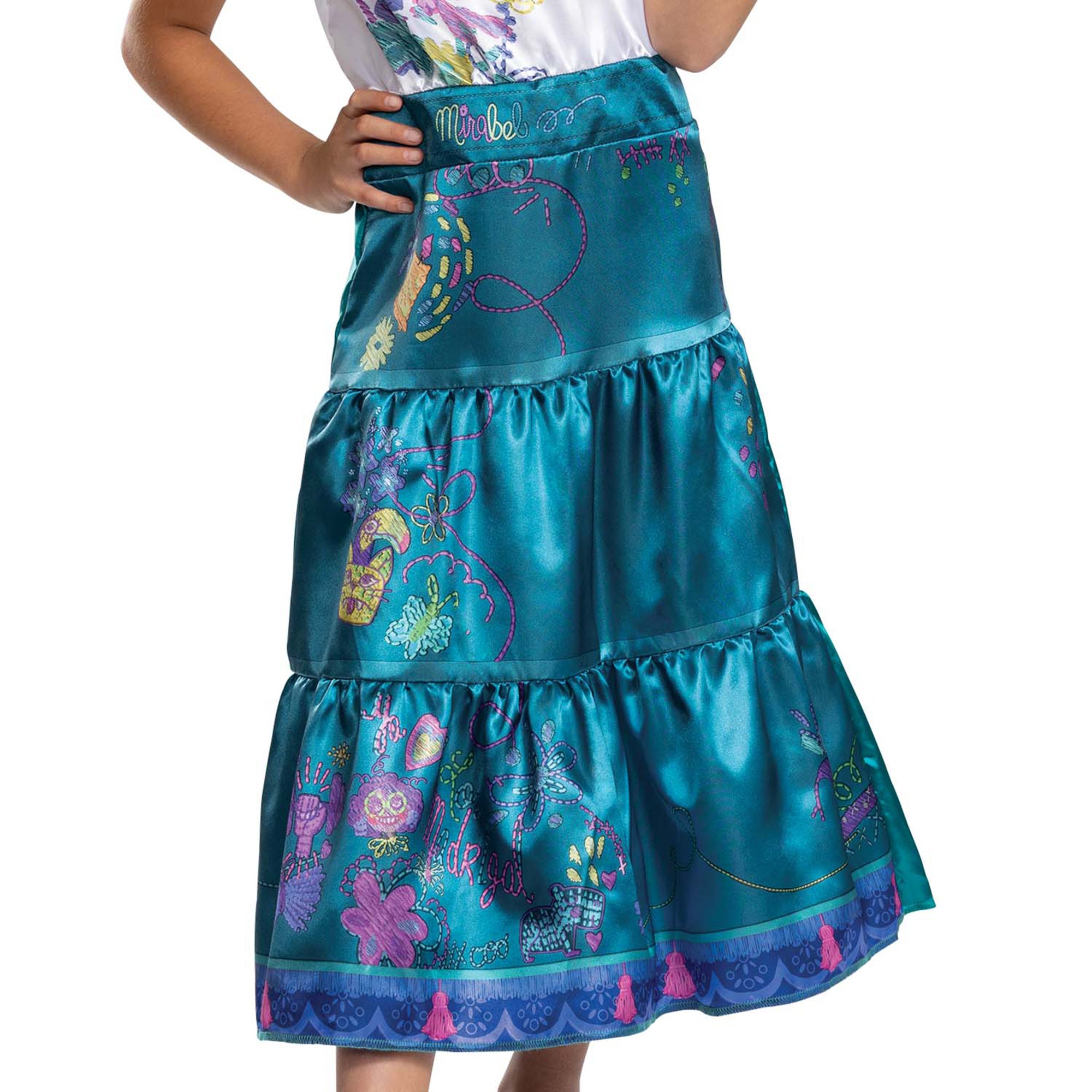 Disney Mirabel Classic Costume for Kids, Encanto, Dress