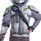 DISGUISE (TOY-SPORT) Costumes Overwatch 2 Genji Deluxe Muscle Costume for Kids, Grey Hooded Jumpsuit