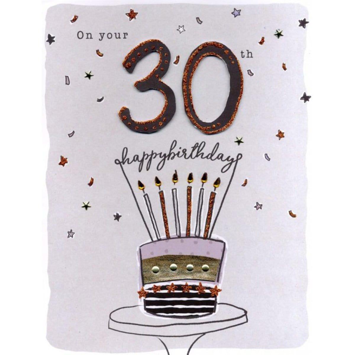 Gigantic Card, On Your 30Th Birthday – Party Expert