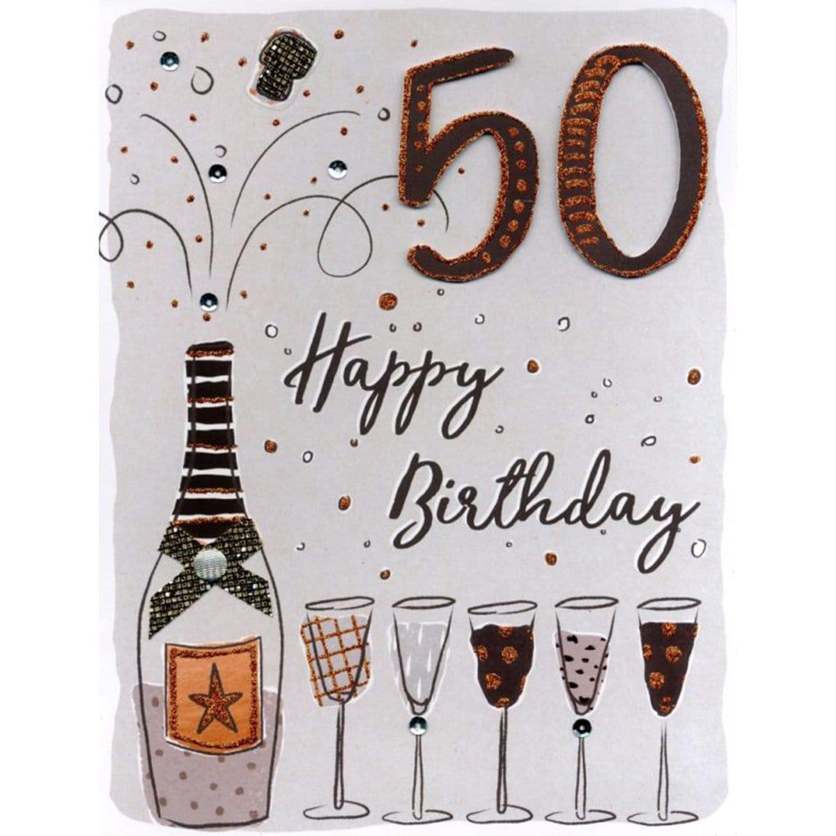 Gigantic Card, On Your 50Th Birthday – Party Expert