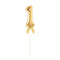 FUNNY FASHION USA Cake Supplies Cake Topper #1, Gold