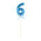 FUNNY FASHION USA Cake Supplies Cake Topper #6, Blue