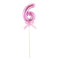 FUNNY FASHION USA Cake Supplies Cake Topper #6, Pink