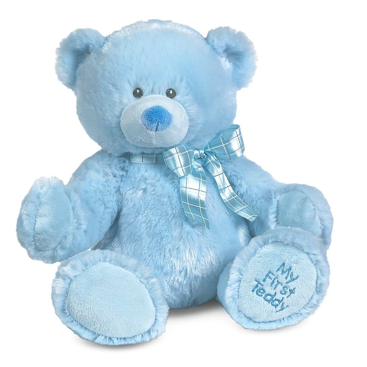 Buy Plushes My First Teddy14 In. - Blue sold at Party Expert