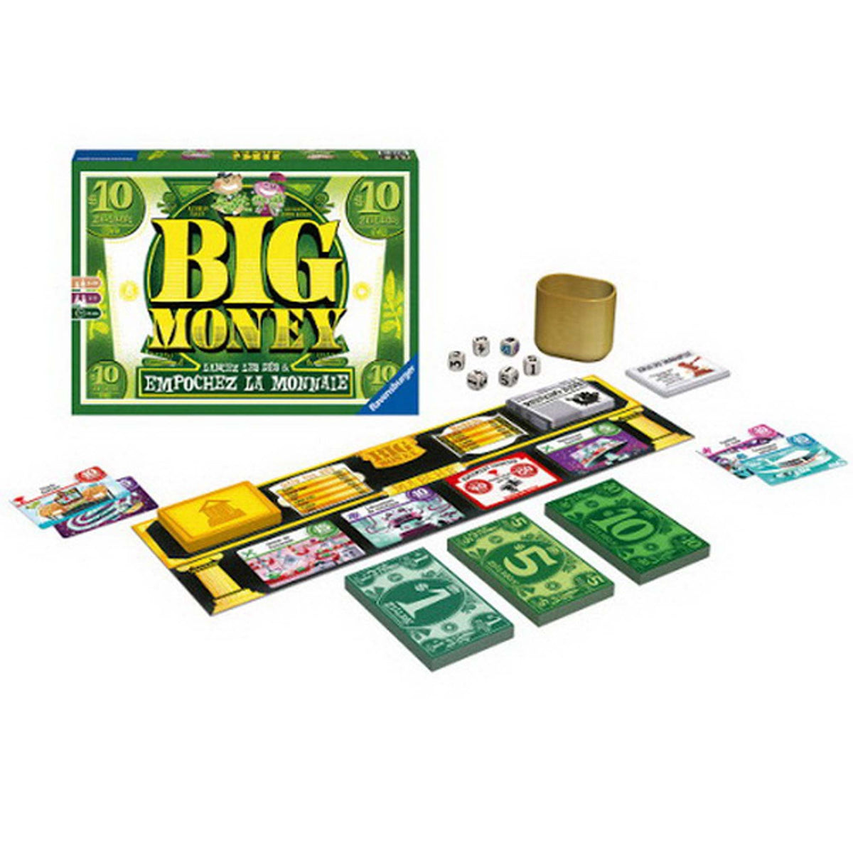 GROUPE RANDOLPH INC. Toys & Games Big Money Game - French Version 4005556263844