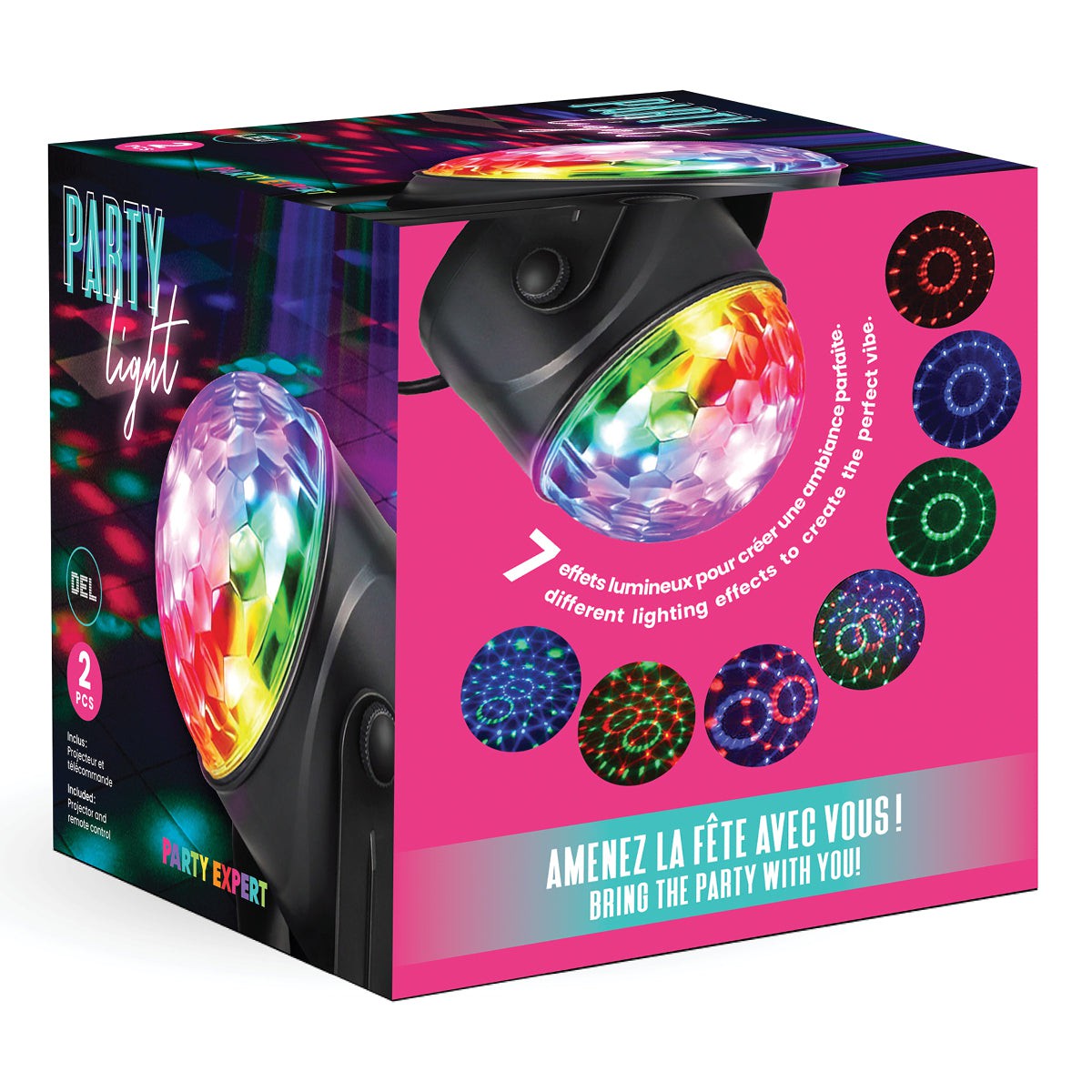 YPE x YourPartyEquipment - Effet de lumière disco - Laser de fête - Lampe  disco 