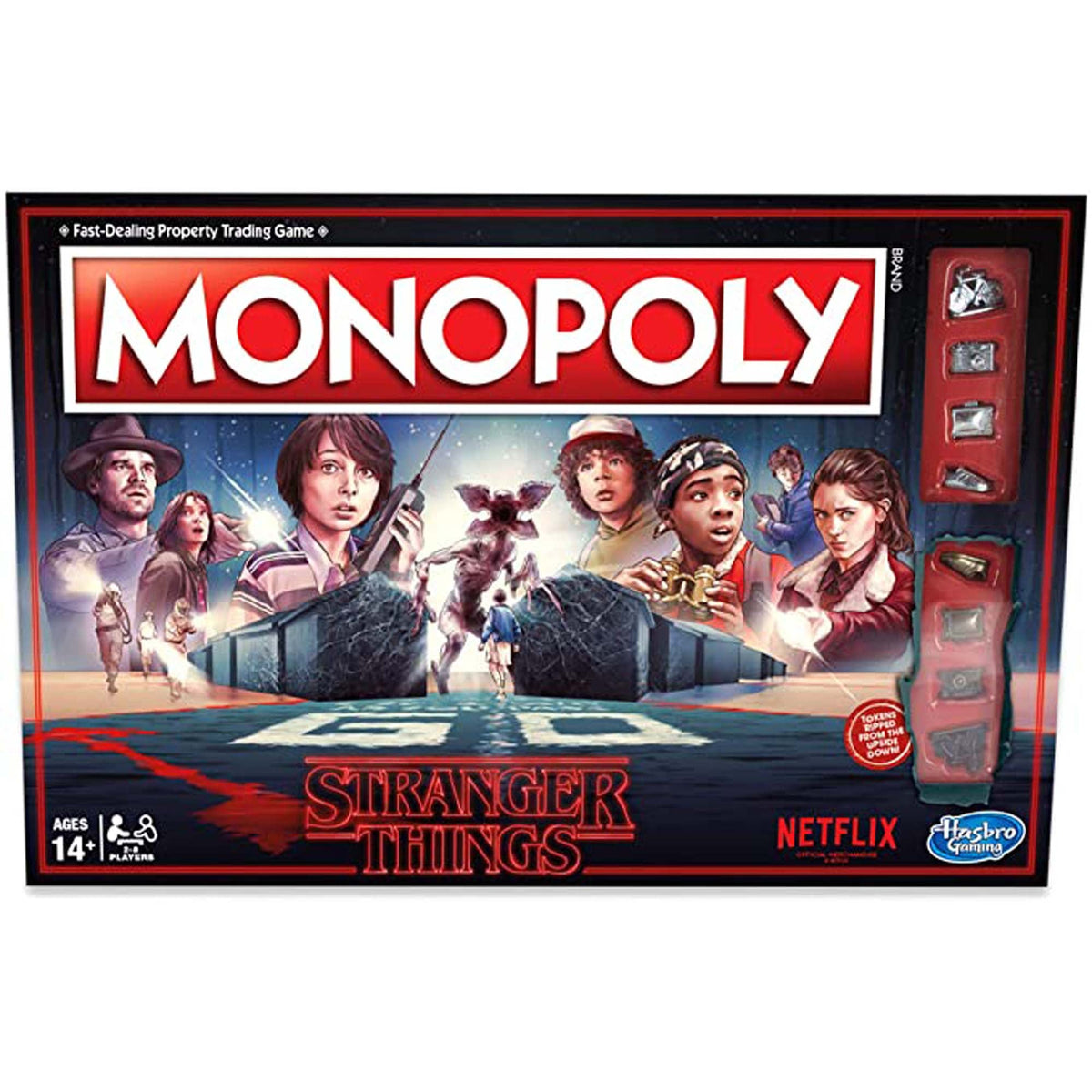 HASBRO Toys & Games Stranger Things Monopoly, English Version 195166159317